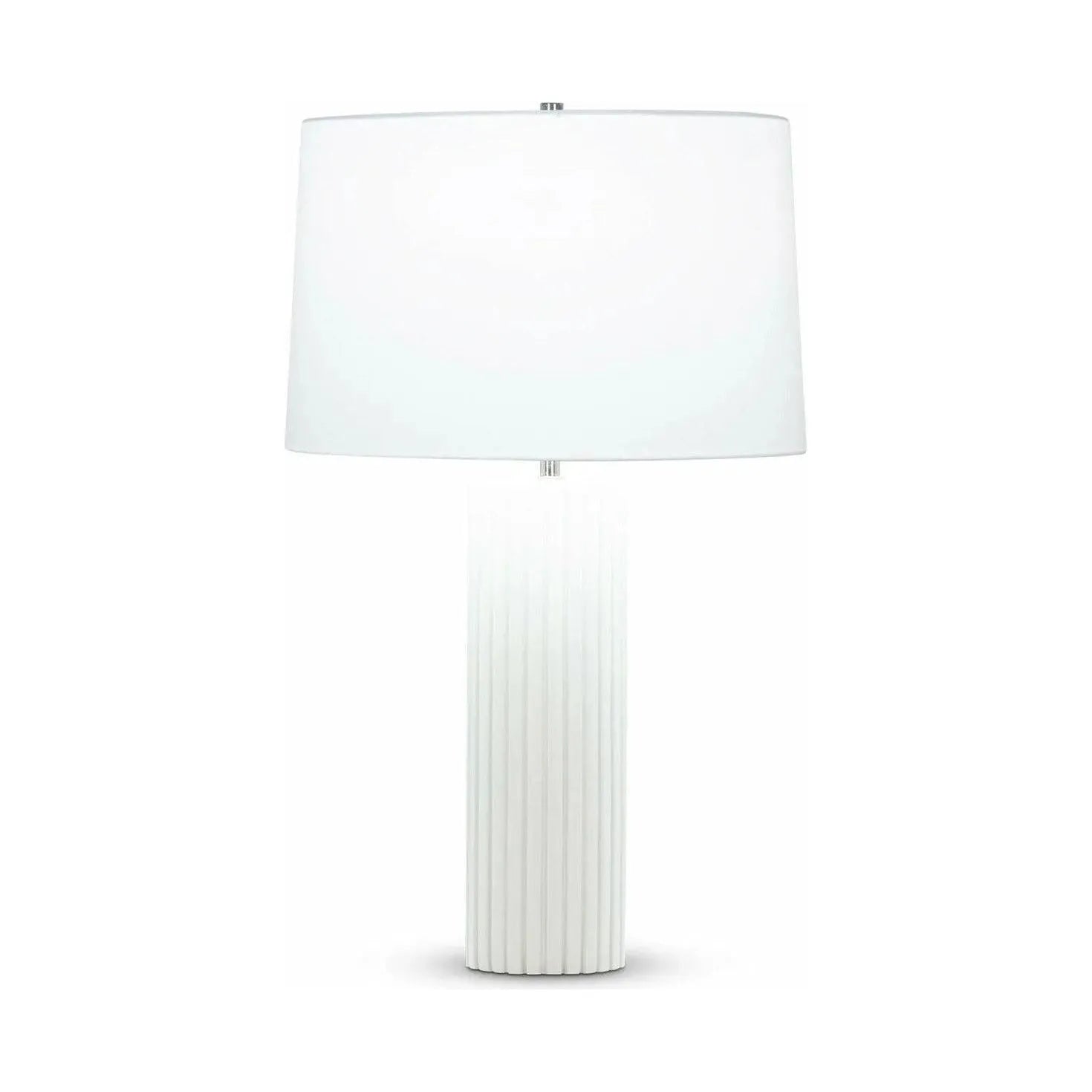 Flow Decor-4519-OWC-Table Lamps-Dixon-Off-White
