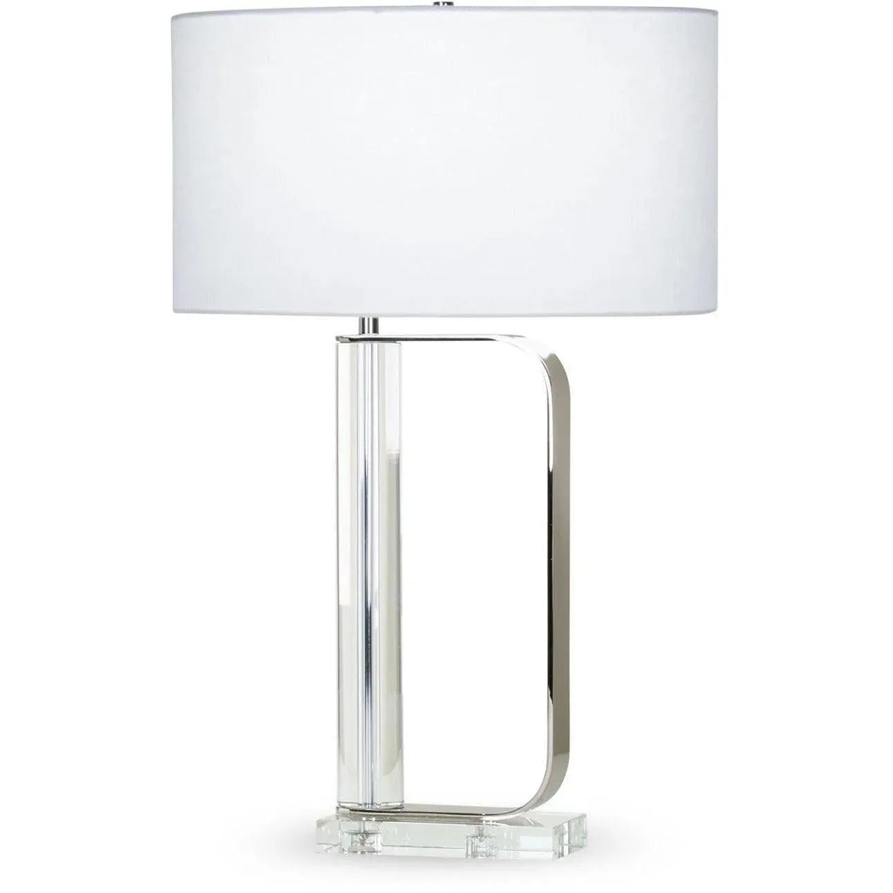 Flow Decor-4414-WHL-Table Lamps-Donald-Clear