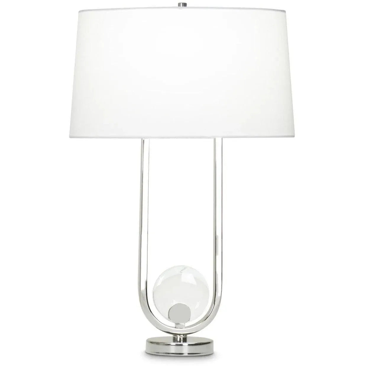 Flow Decor-4041-WHL-Table Lamps-Doyle-Silver