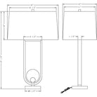 Flow Decor - Doyle Table Lamp - 4041 | Montreal Lighting & Hardware