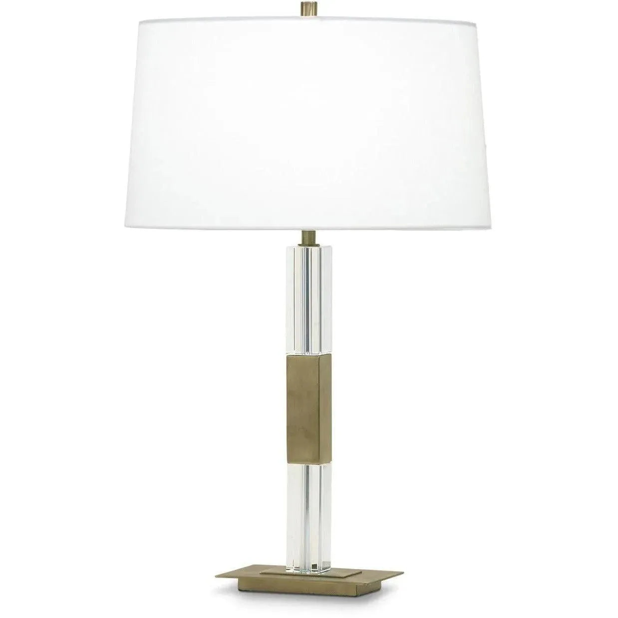 Flow Decor-3637-OWL-Table Lamps-Elm-Clear