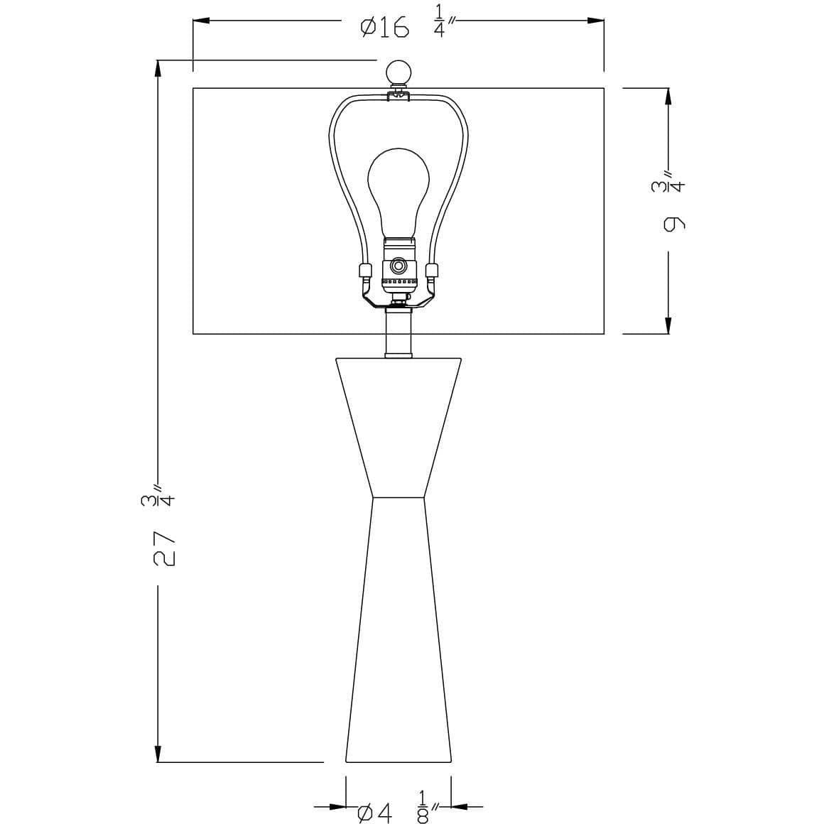 Flow Decor - Essex Table Lamp - 3591 | Montreal Lighting & Hardware