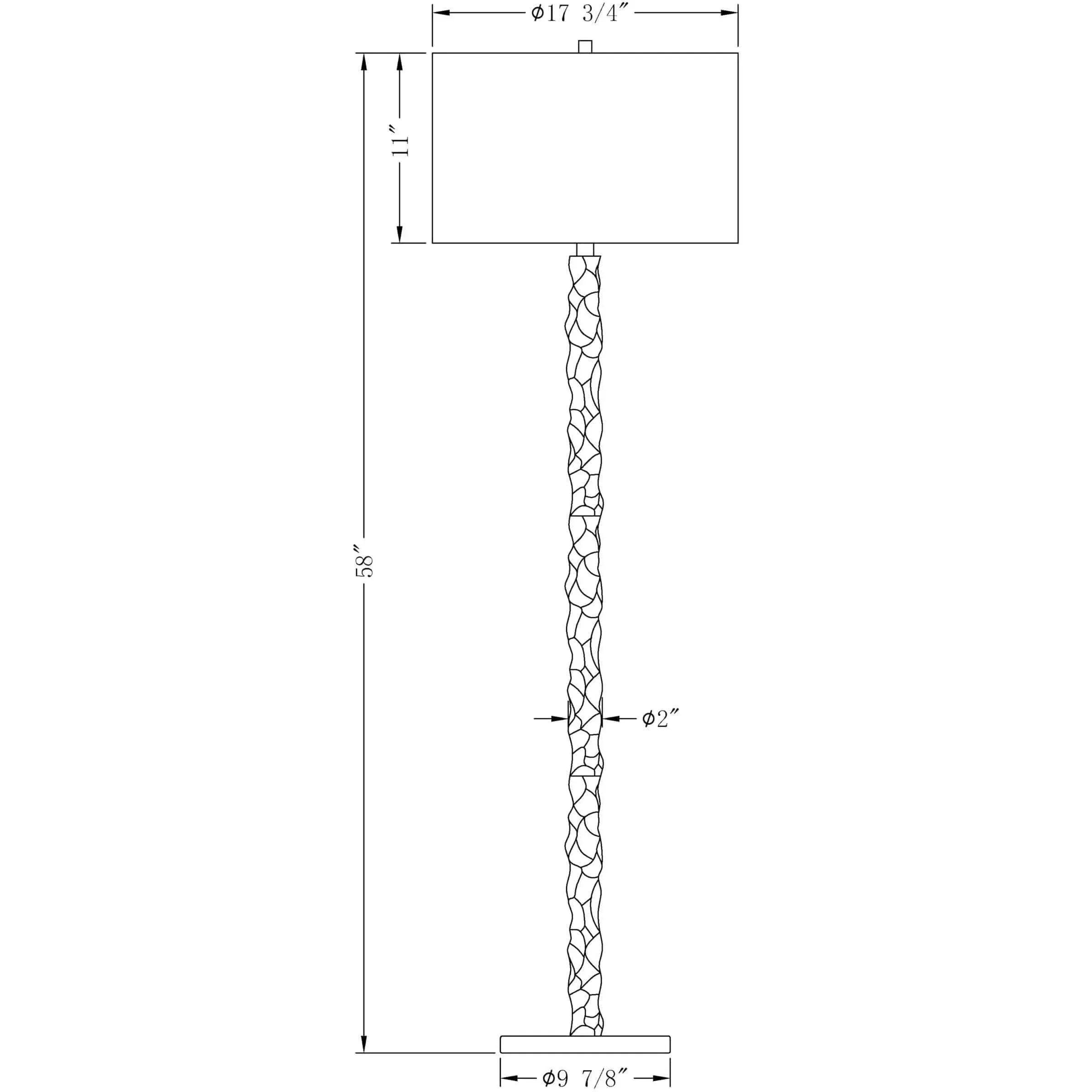 Flow Decor - Heather Floor Lamp - 3705 | Montreal Lighting & Hardware
