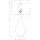 Flow Decor - Holland Table Lamp - 3905 | Montreal Lighting & Hardware