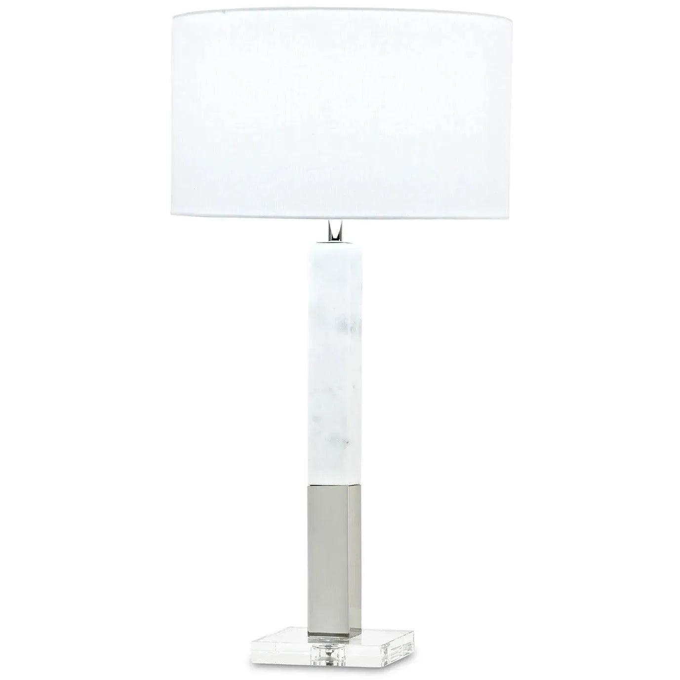 Flow Decor-3823-WHL-Table Lamps-Howard-White