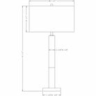 Flow Decor - Howard Table Lamp - 3823 | Montreal Lighting & Hardware