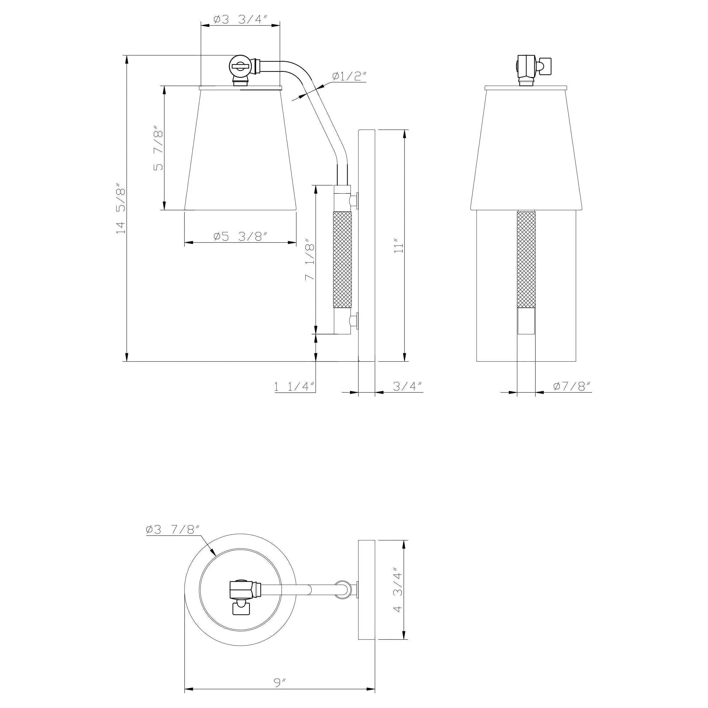 Flow Decor - Keith Sconce - 6084 | Montreal Lighting & Hardware