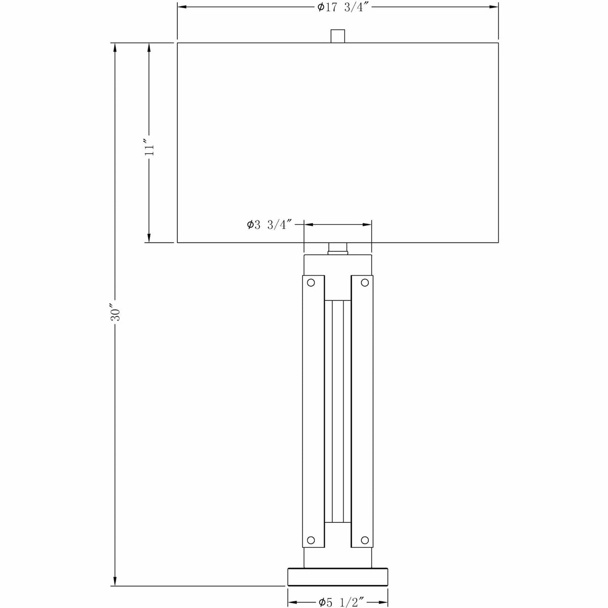 Flow Decor - Kipling Table Lamp - 4047 | Montreal Lighting & Hardware