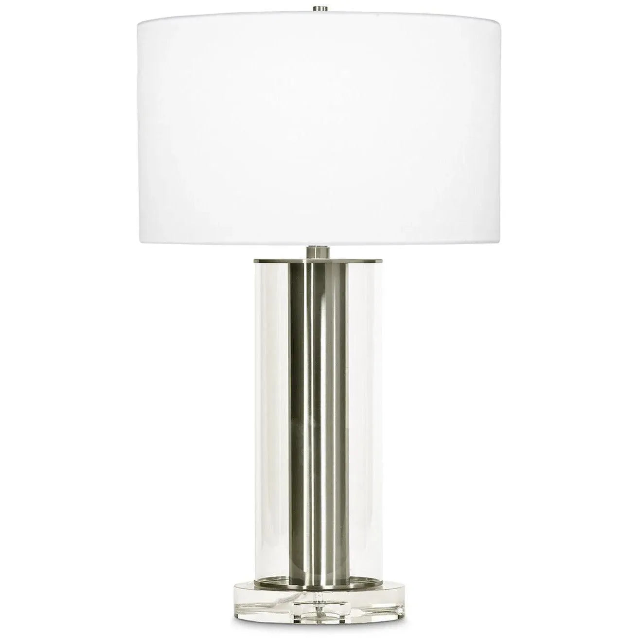 Flow Decor-3701-WHL-Table Lamps-Lilac-Silver