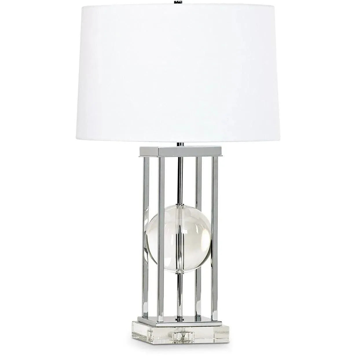 Flow Decor-3700-WHL-Table Lamps-Locust-Clear
