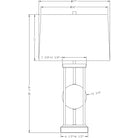 Flow Decor - Locust Table Lamp - 3700 | Montreal Lighting & Hardware