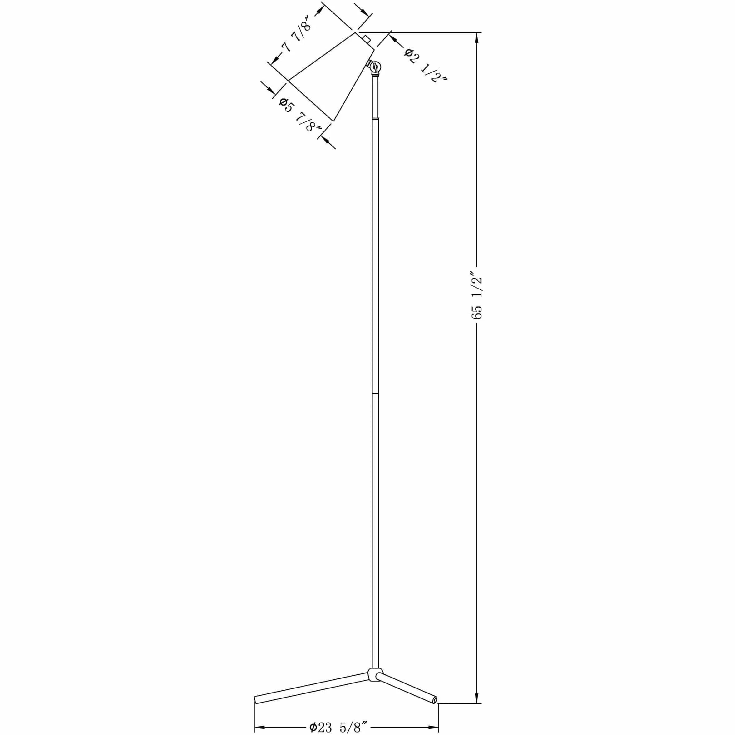 Flow Decor - Maggie Floor Lamp - 4445 | Montreal Lighting & Hardware