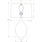 Flow Decor - Malone Lampe de table - 3852 | Montreal Luminaire & Quincaillerie