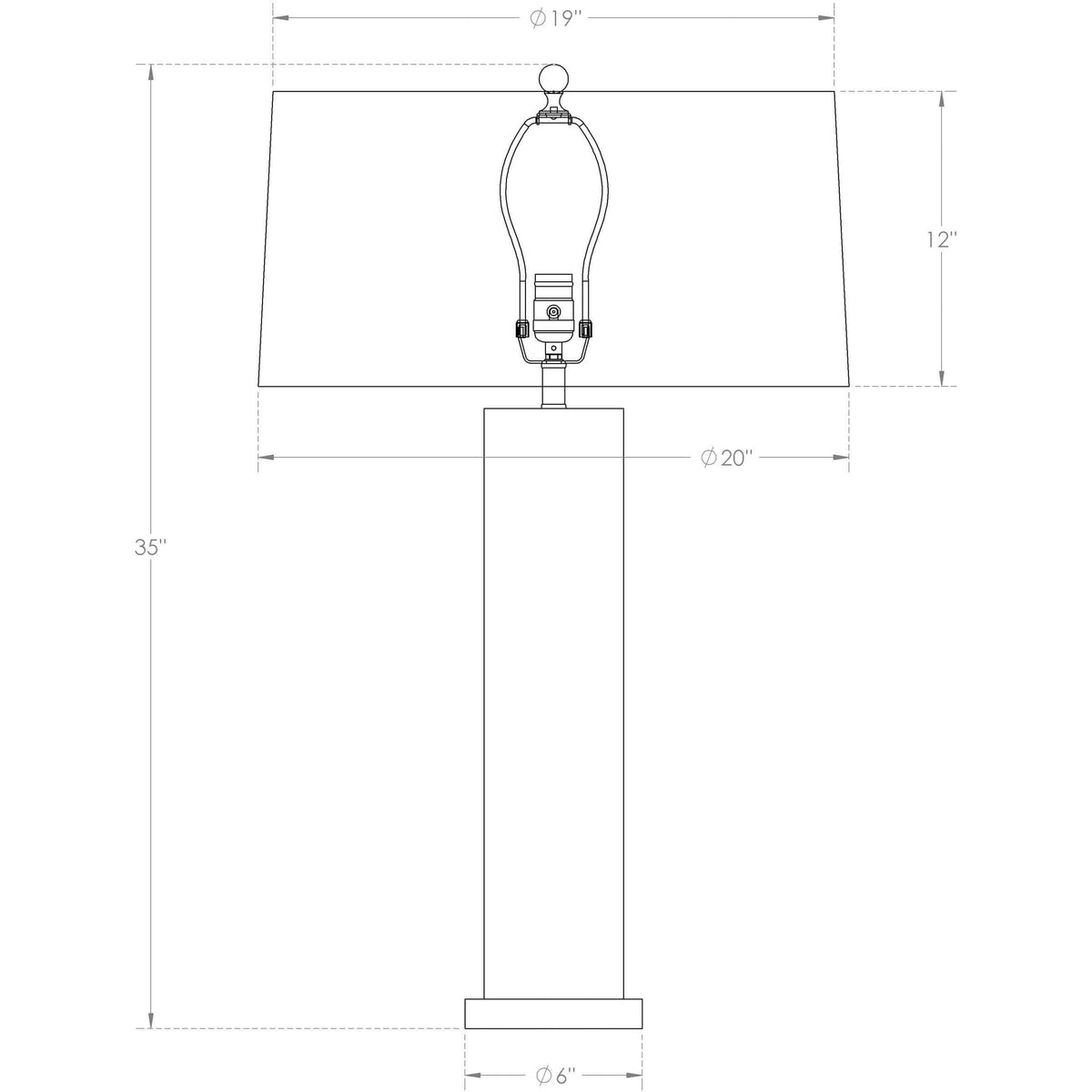 Flow Decor - Melville Table Lamp - 4034 | Montreal Lighting & Hardware