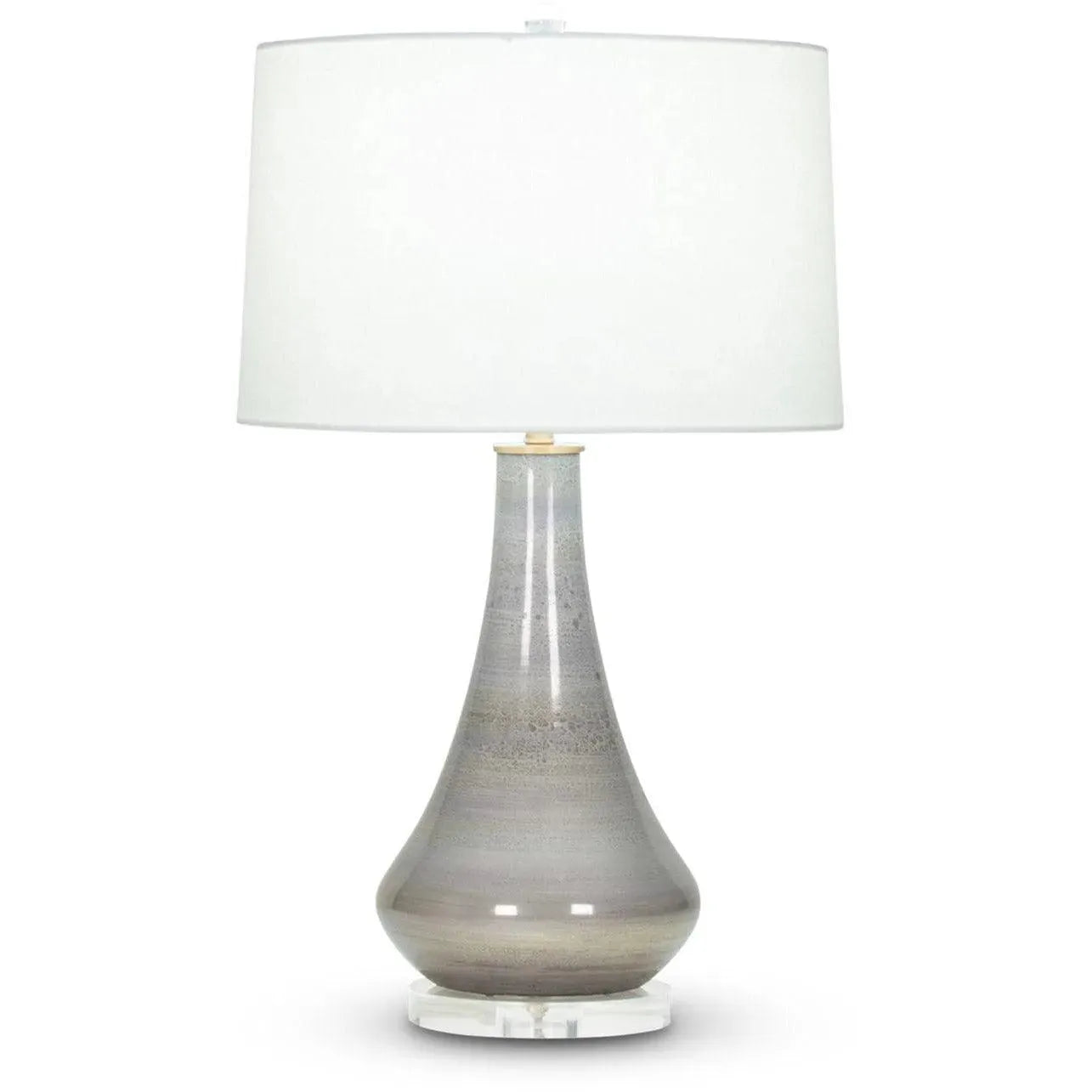 Flow Decor-4030-OWL-Table Lamps-Orwell-Grey