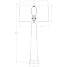 Flow Decor - Othello Table Lamp - 4011 | Montreal Lighting & Hardware