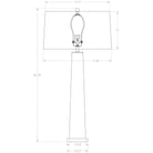 Flow Decor - Penelope Table Lamp - 3951 | Montreal Lighting & Hardware