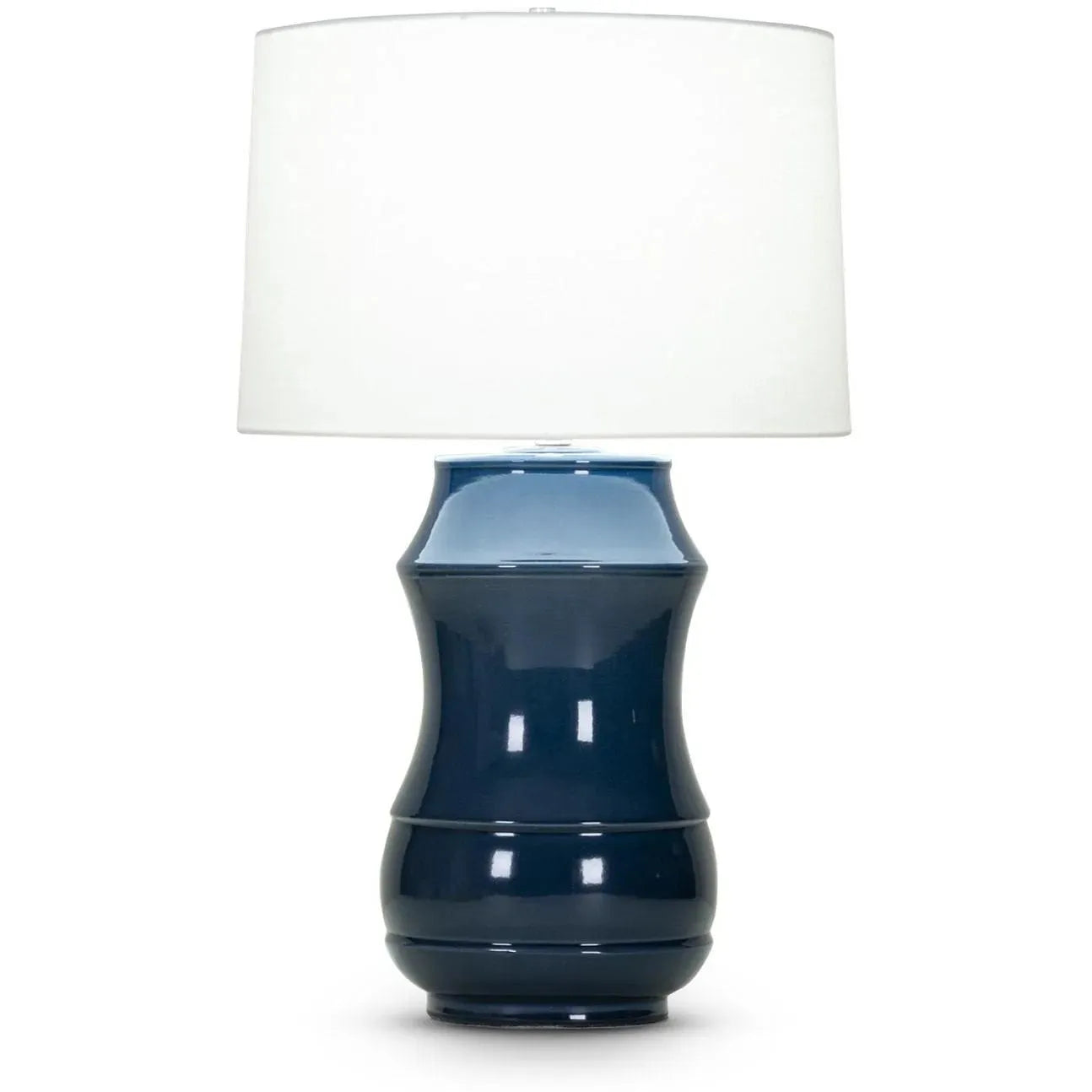 Flow Decor-4074-OWL-Table Lamps-Peterson-Blue