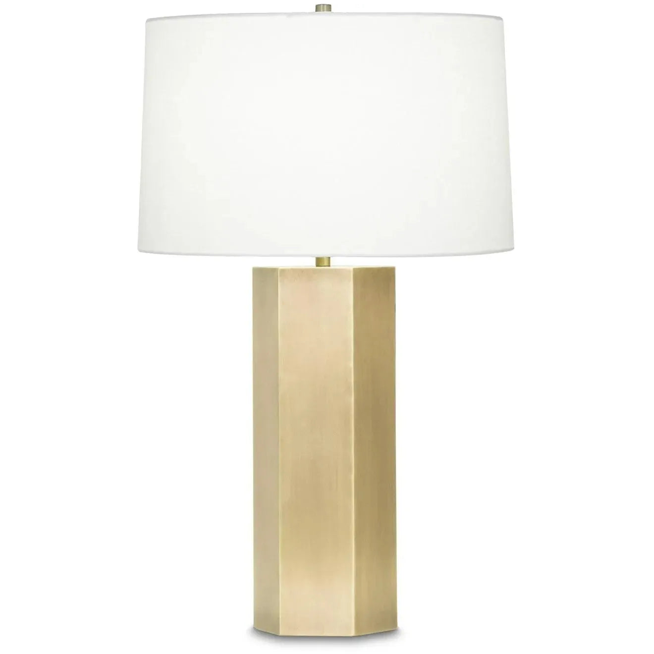 Flow Decor-3912-OWL-Table Lamps-Quinn-Brass