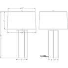 Flow Decor - Quinn Table Lamp - 3912 | Montreal Lighting & Hardware