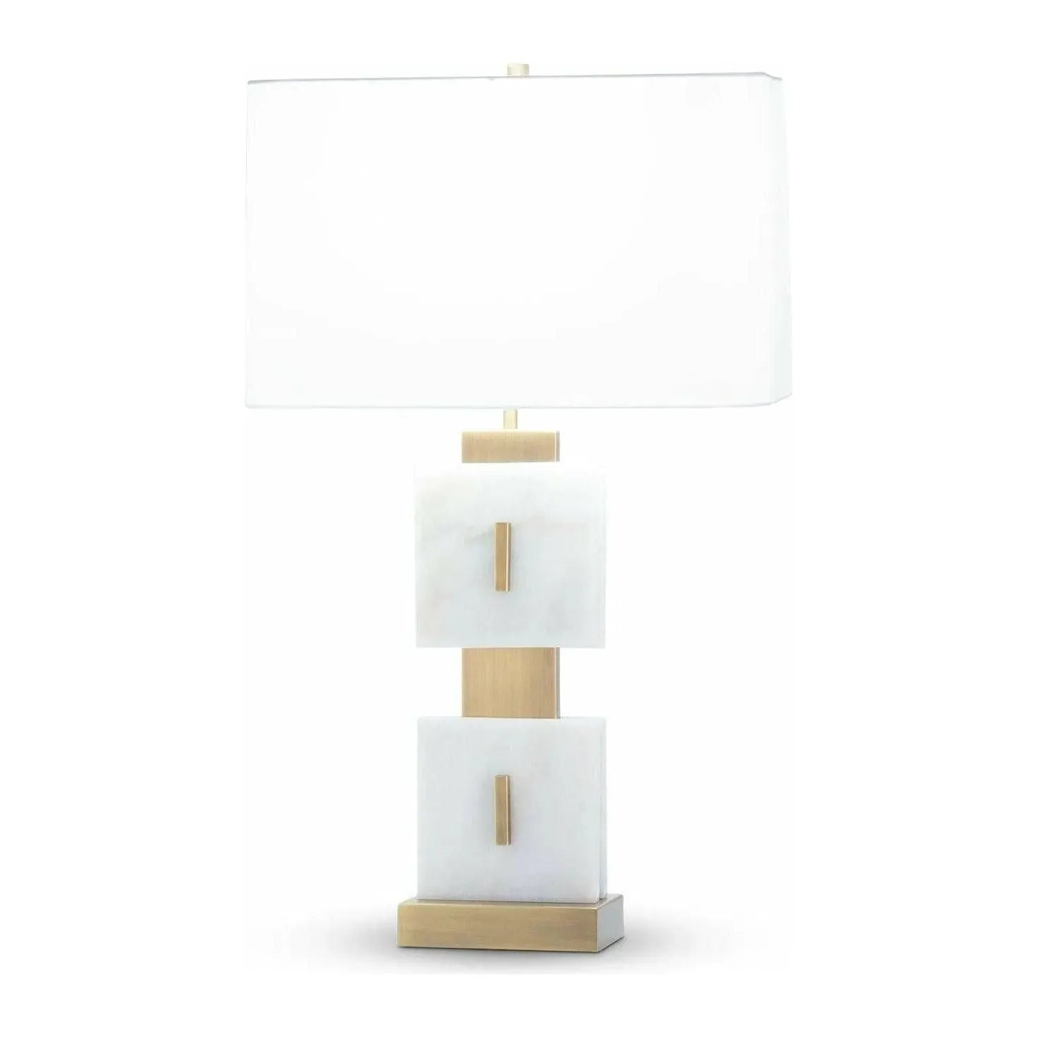 Flow Decor-4525-OWC-Table Lamps-Reynolds-White