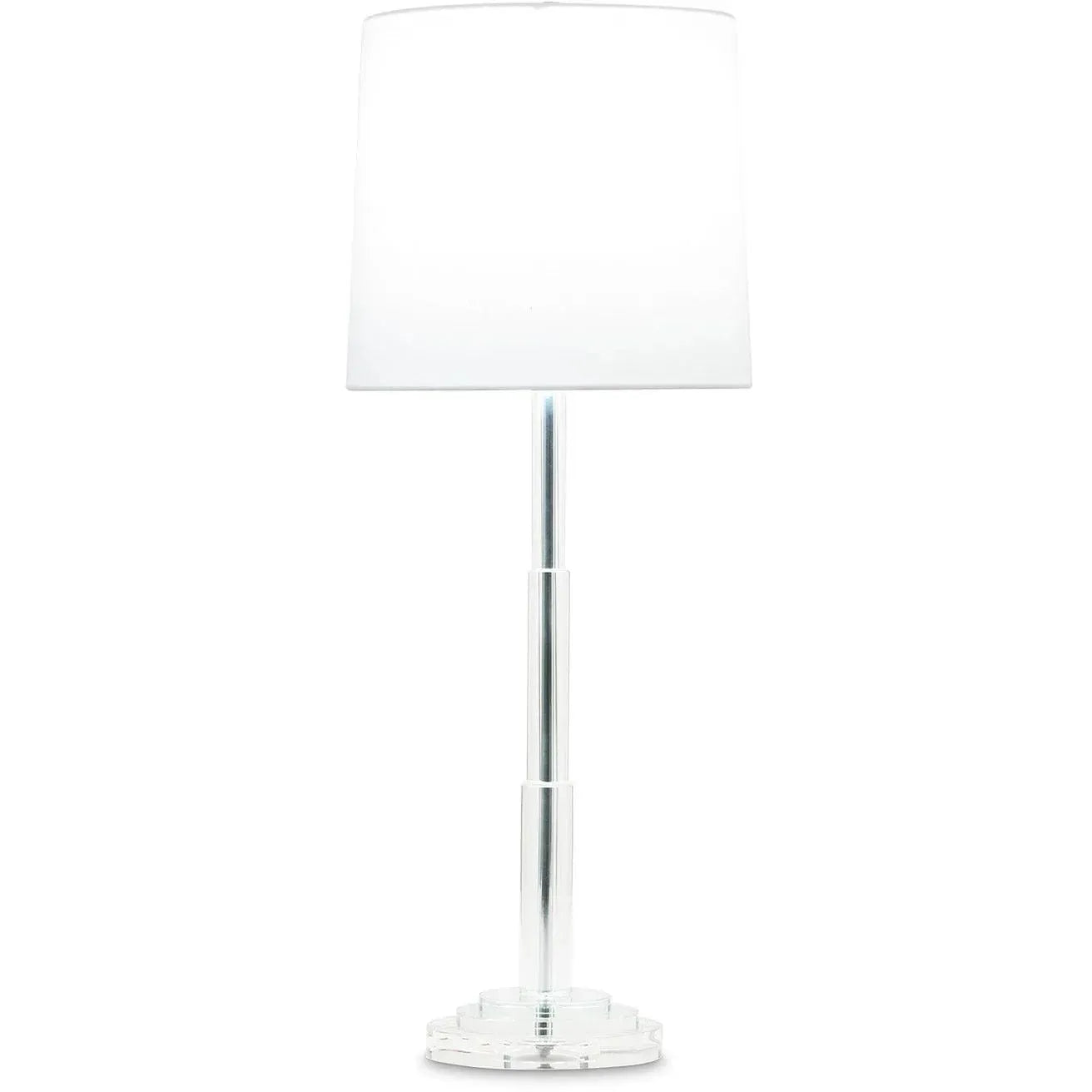 Flow Decor-3821-OWC-Table Lamps-Robinson-Clear