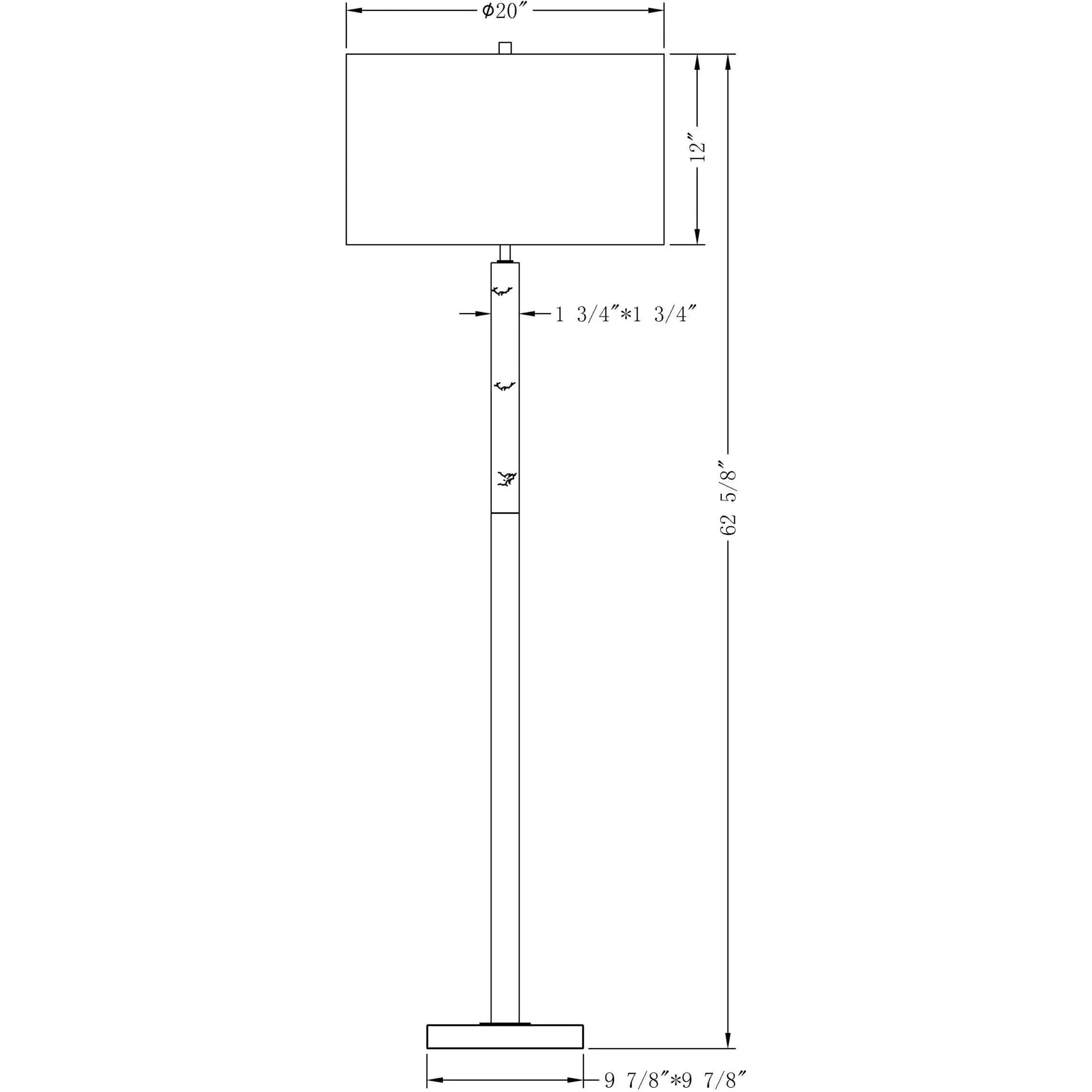 Flow Decor - Sanders Floor Lamp - 4354 | Montreal Lighting & Hardware
