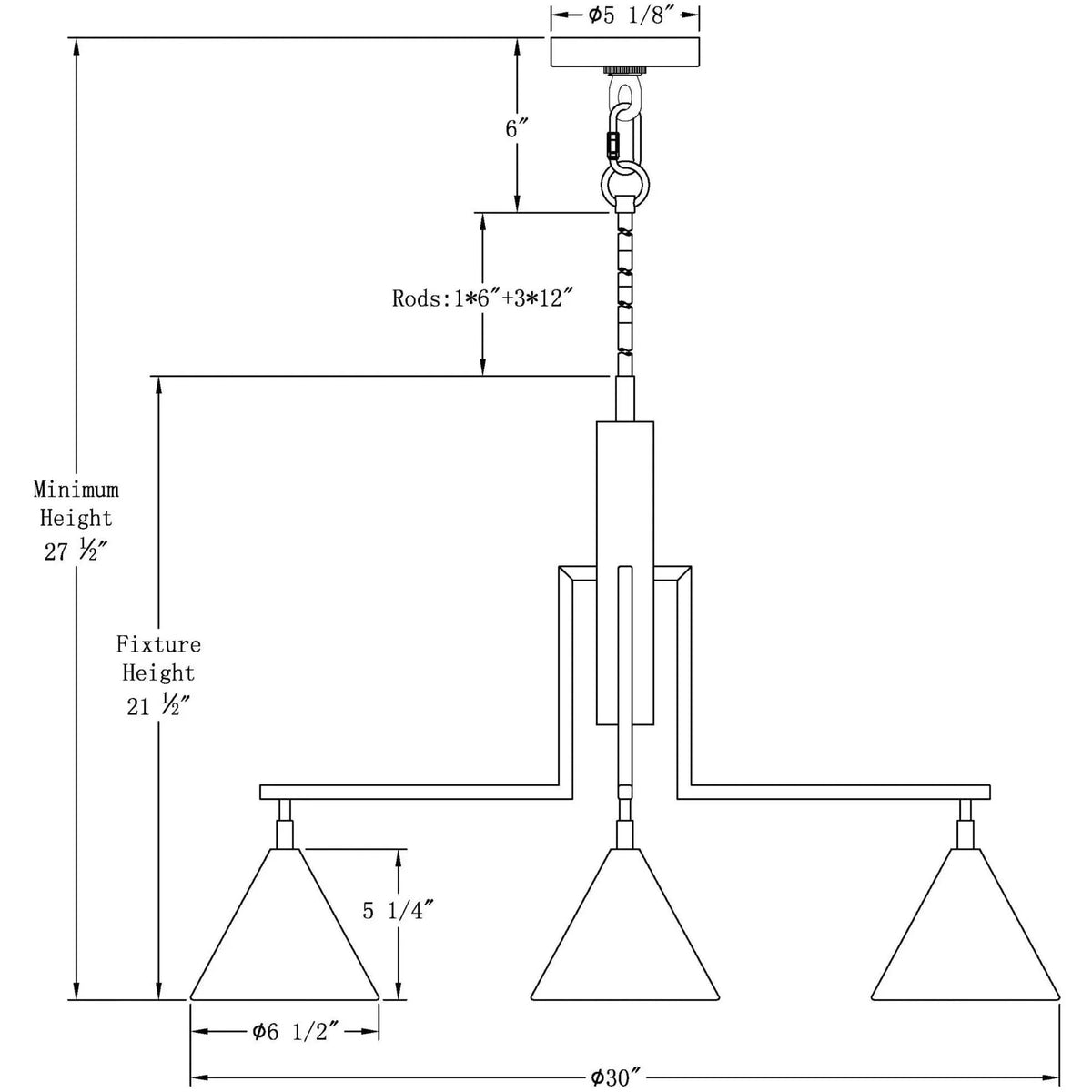 Flow Decor - Sparrow Chandelier - 6050 | Montreal Lighting & Hardware