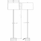 Flow Decor - Sydney Floor Lamp - 4356 | Montreal Lighting & Hardware