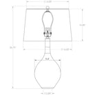 Flow Decor - Thames Table Lamp - 4072 | Montreal Lighting & Hardware