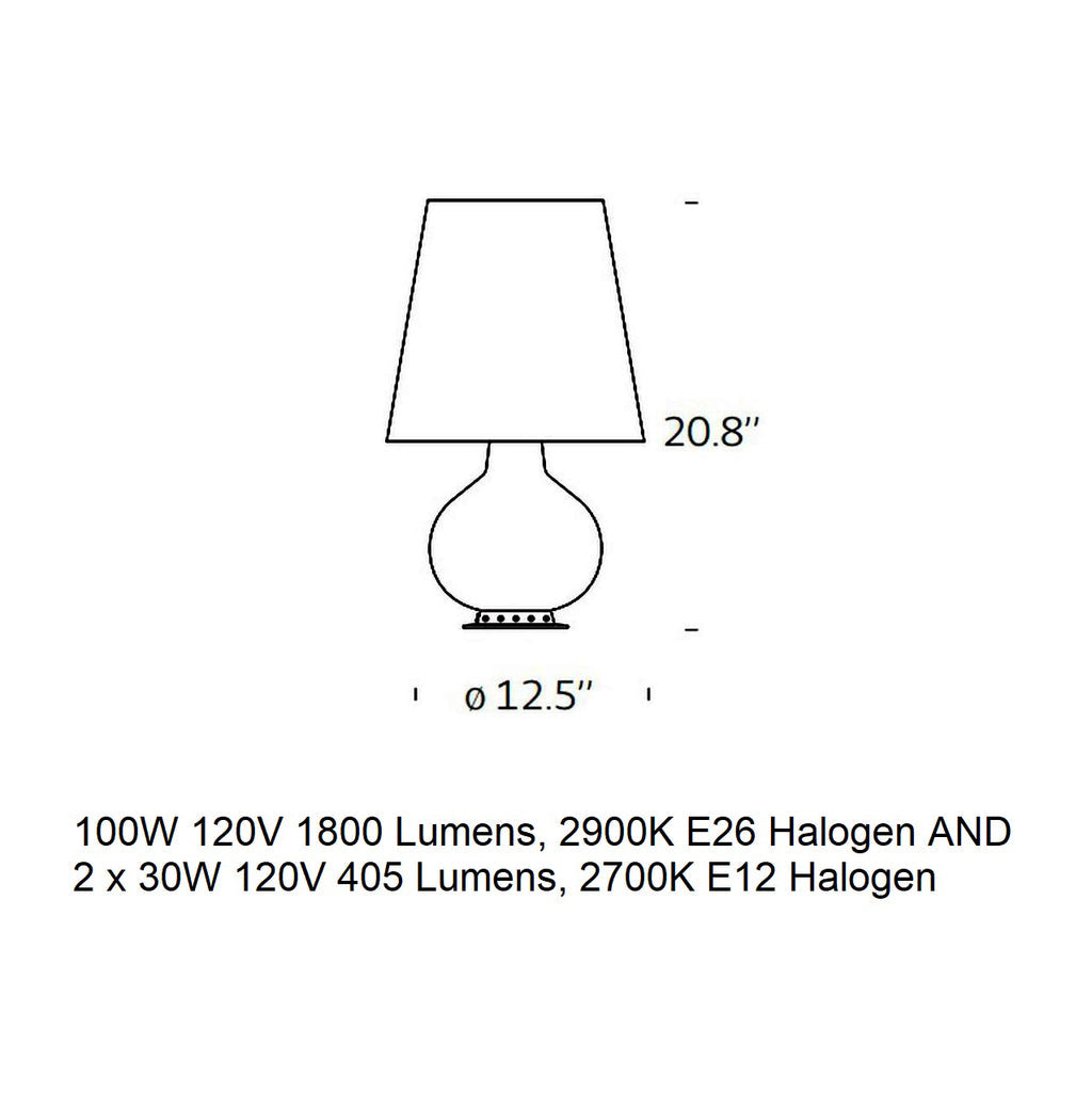 Fonatana 1853 Lampe de table