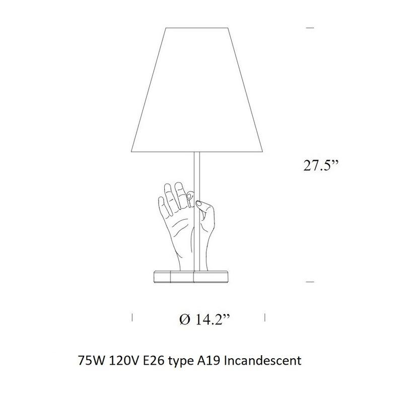Mano Lampe de table