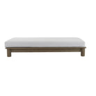 Arteriors FOS04 Caldwell Outdoor Ottoman in Porpoise