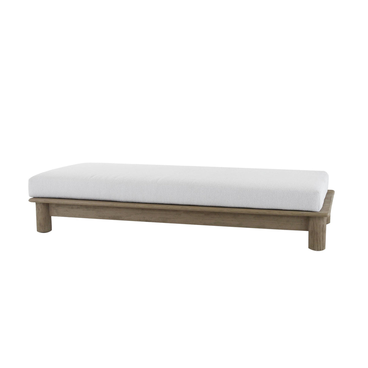 Arteriors FOS04 Caldwell Outdoor Ottoman in Porpoise