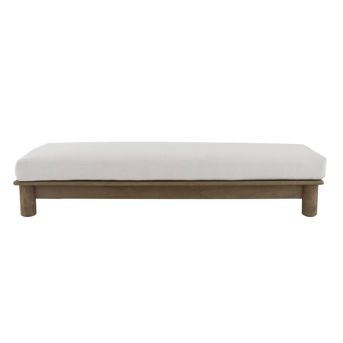 Arteriors FOS05 Caldwell Outdoor Ottoman in Shale