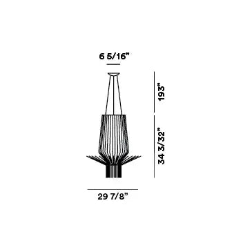 Foscarini - Allegretto Assai Pendant - FN1690173_71_UL | Montreal Lighting & Hardware