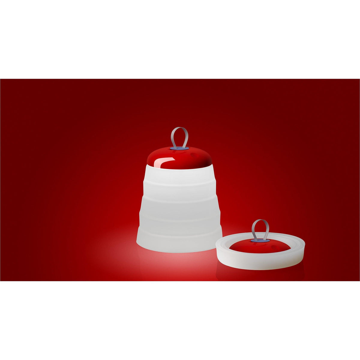 Foscarini - Cri Cri Silicone Outdoor Portable Lamp - FN286001_63 | Montreal Lighting & Hardware