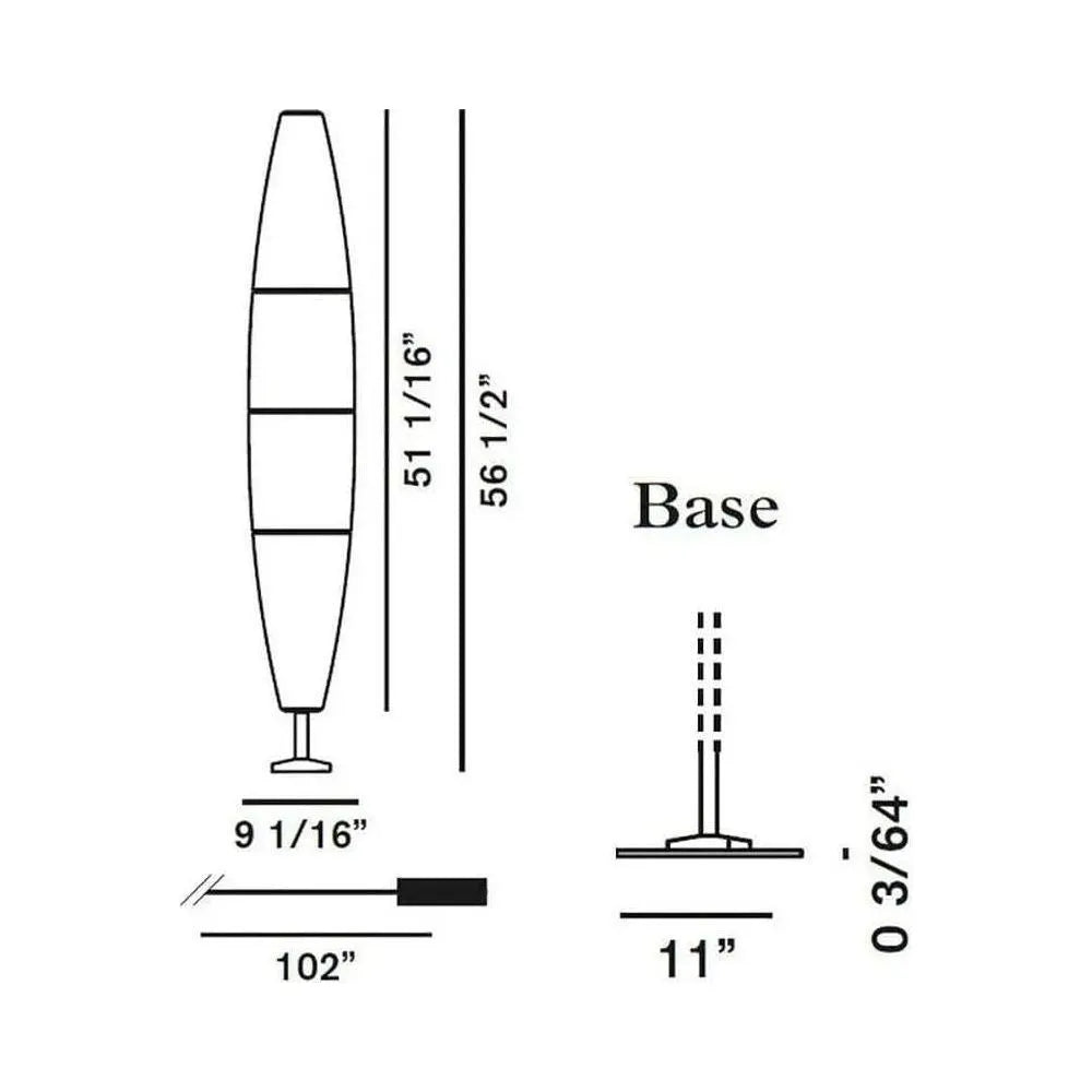 Foscarini - Havana Outdoor Floor Lamp - FN1500042_10_U | Montreal Lighting & Hardware
