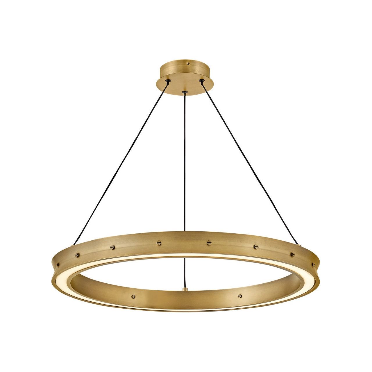 Fredrick Ramond Canada - FR41475LCB - LED Chandelier - Althea - Lacquered Brass