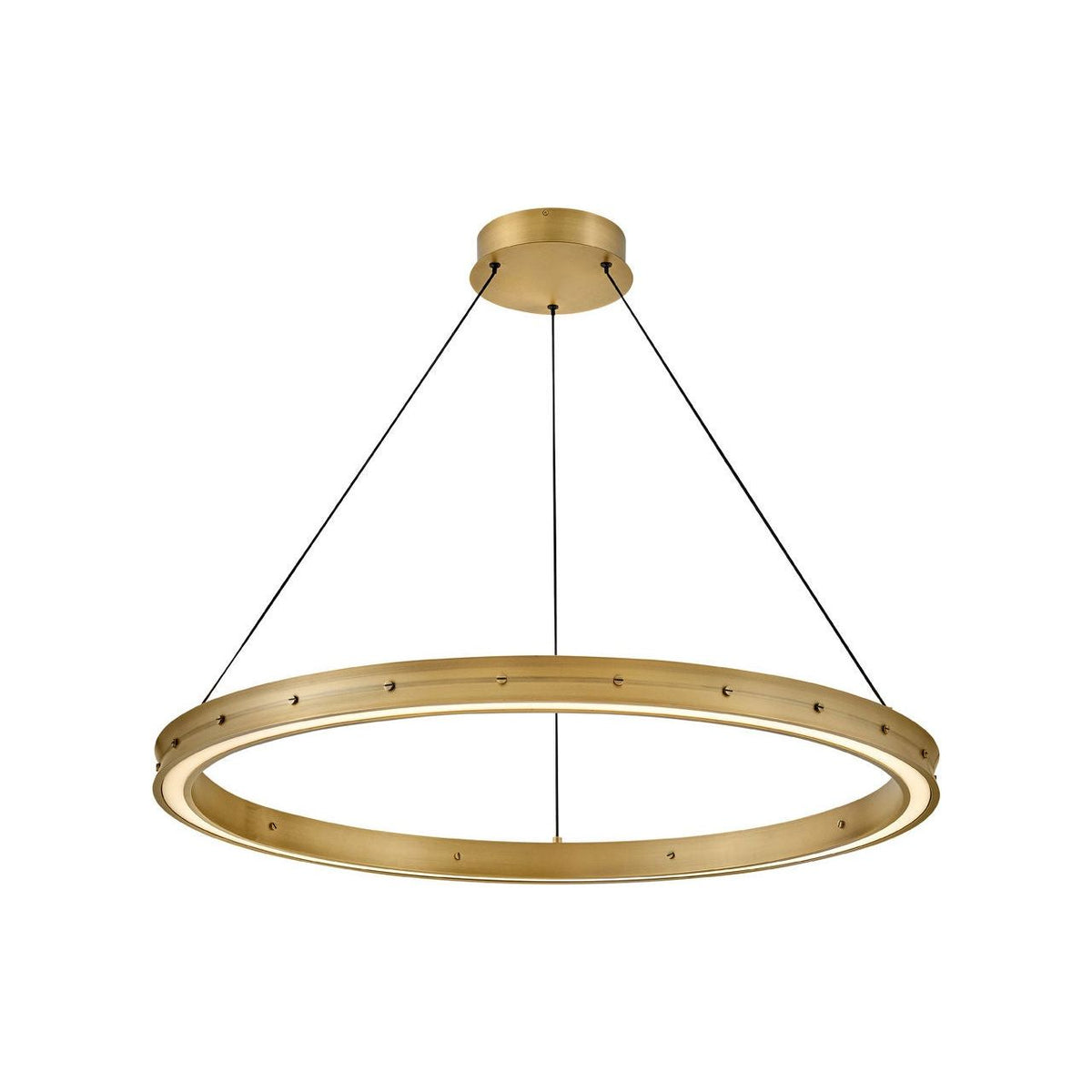Fredrick Ramond Canada - FR41476LCB - LED Chandelier - Althea - Lacquered Brass