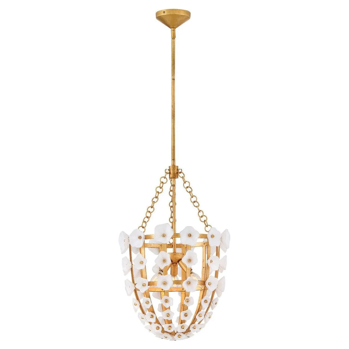 Fredrick Ramond Canada - FR41637DA - LED Pendant - Azalea - Distressed Brass