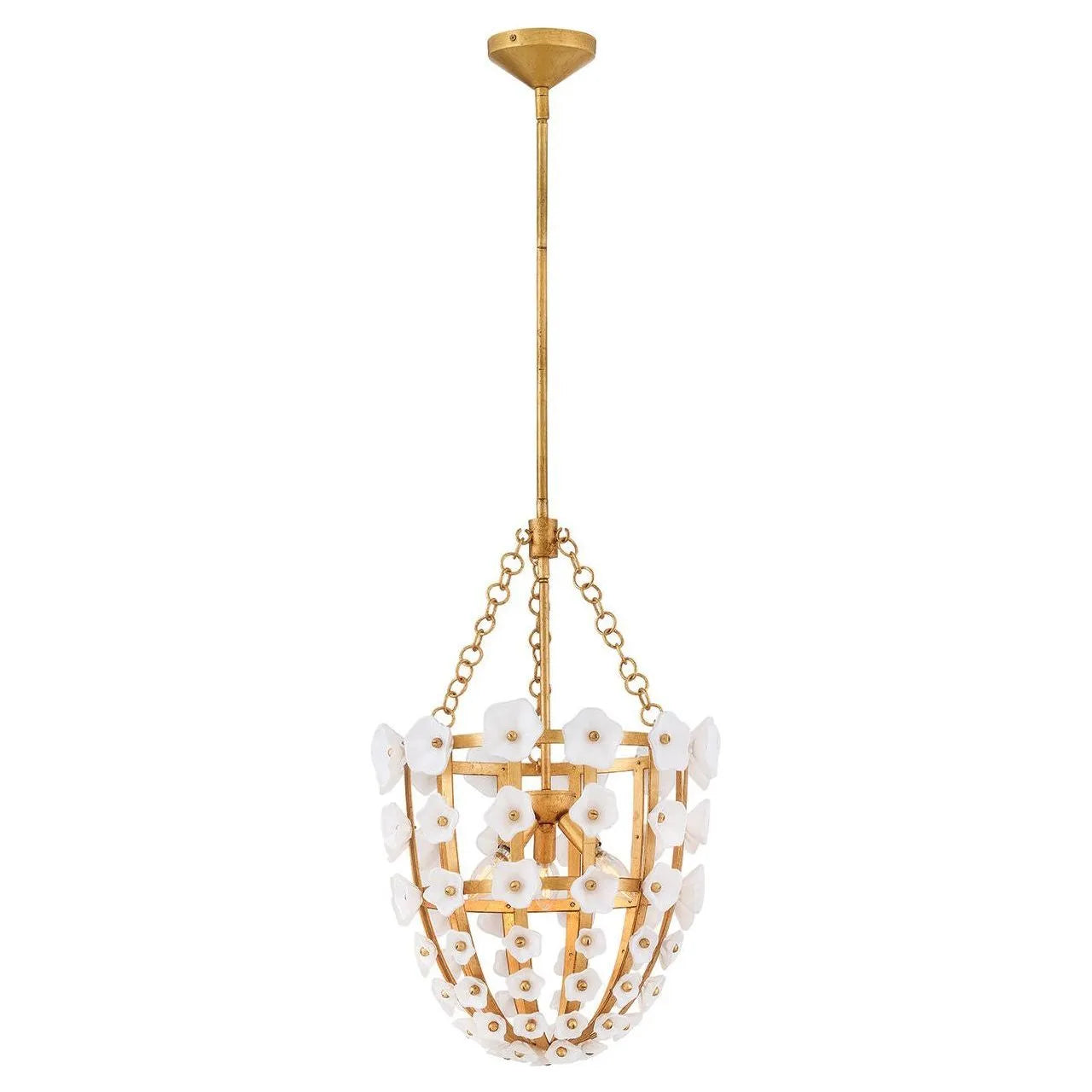 Fredrick Ramond Canada - FR41637DA - LED Pendant - Azalea - Distressed Brass