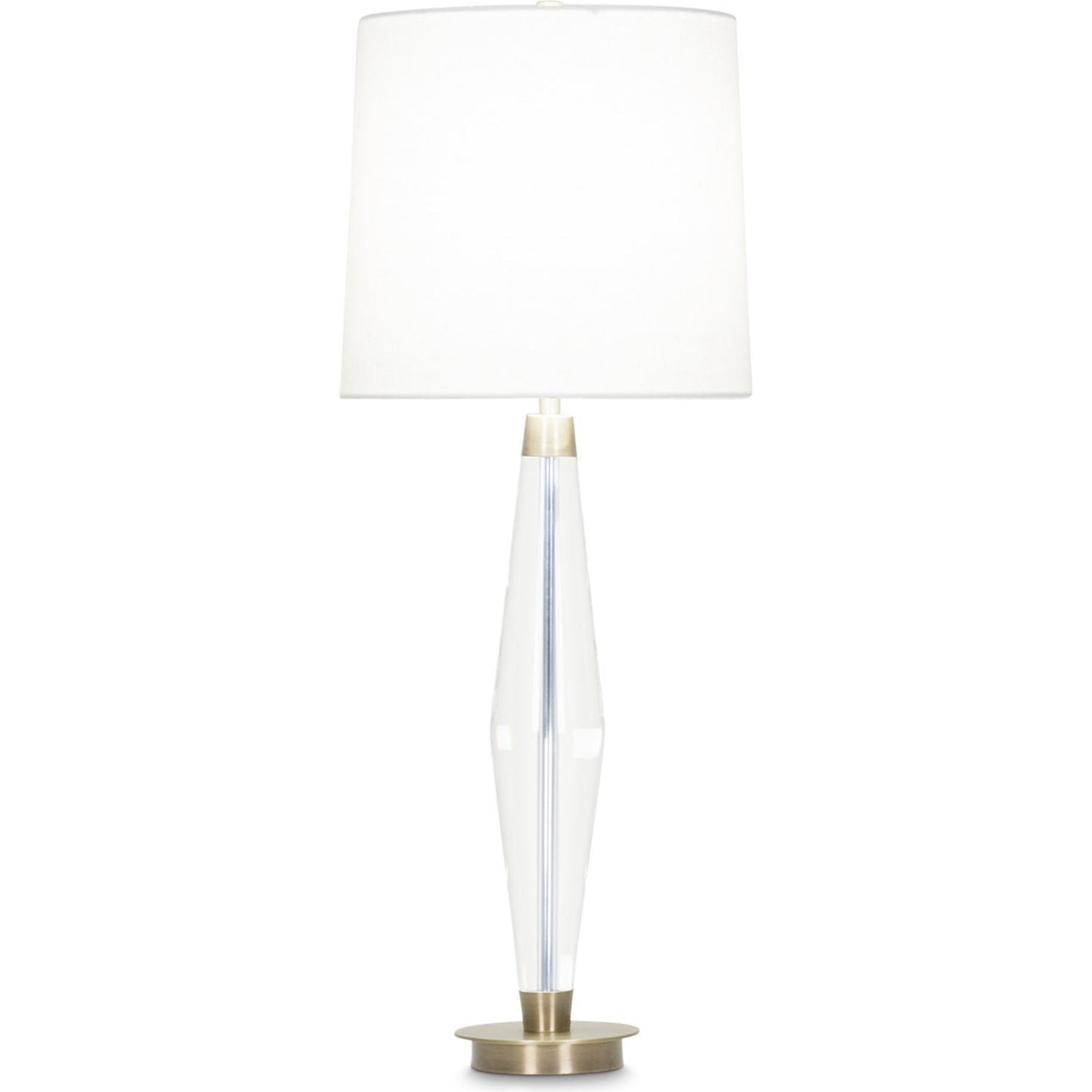 Flow Decor-3977-OWL-Table Lamps-Francis-Clear