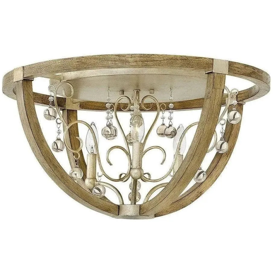 Fredrick Ramond - Abingdon 24-Inch Three Light Foyer Pendant - FR37231SLF | Montreal Lighting & Hardware