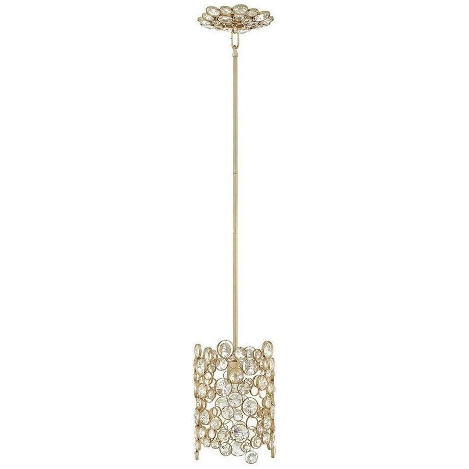 Fredrick Ramond - Anya 8-Inch One Light Chandelier - FR44817SLF | Montreal Lighting & Hardware