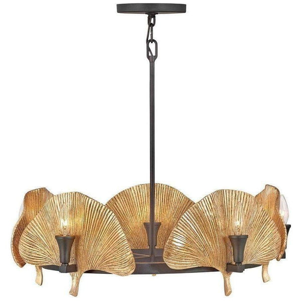 Cera 28-Inch Ten Light Chandelier