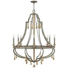 Fredrick Ramond - Cordoba 36-Inch Eight Light Chandelier - FR42288DIR | Montreal Lighting & Hardware