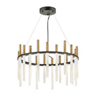 Fredrick Ramond - Echo LED Chandelier - FR30706BLK | Montreal Lighting & Hardware