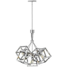 Fredrick Ramond - Ensemble 30-Inch Five Light Chandelier - FR42444PNI | Montreal Lighting & Hardware