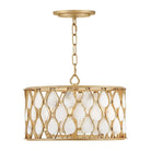 Fredrick Ramond - Estie LED Convertible Semi-Flush Mount - FR41503PI | Montreal Lighting & Hardware